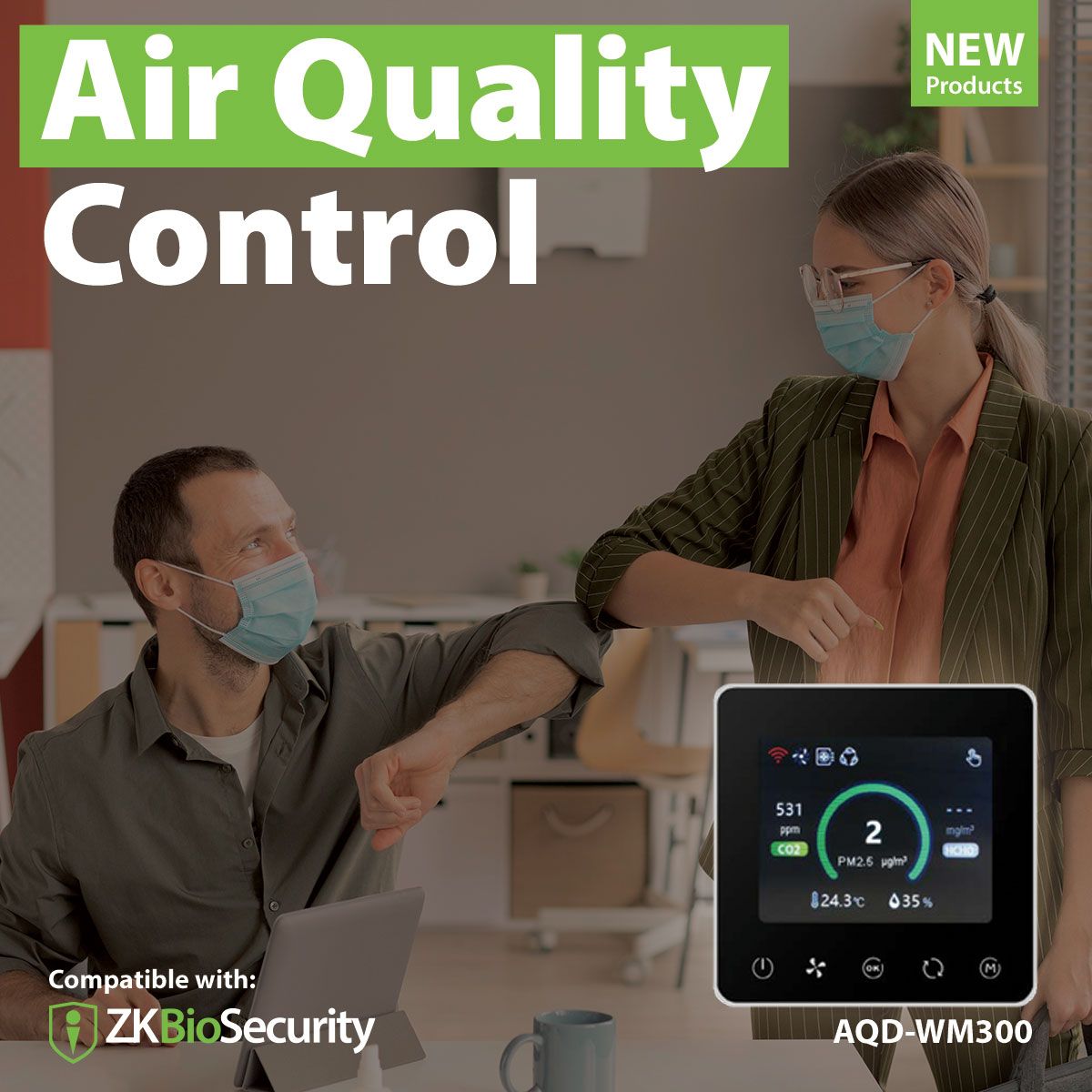ZKTeco's Real-Time Air Quality Monitoring Systems | Access Control